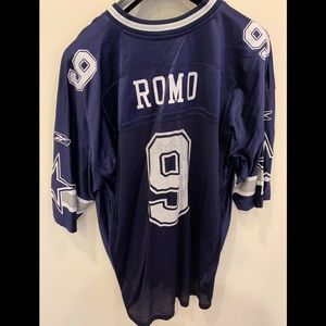 Reebok Navy and White Men's Jersey